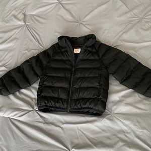 Wonder Nation Toddler Black Puffer Jacket 18M
